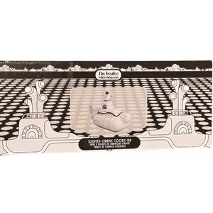 The Beatles Black and White Ceramic Cookie Jar